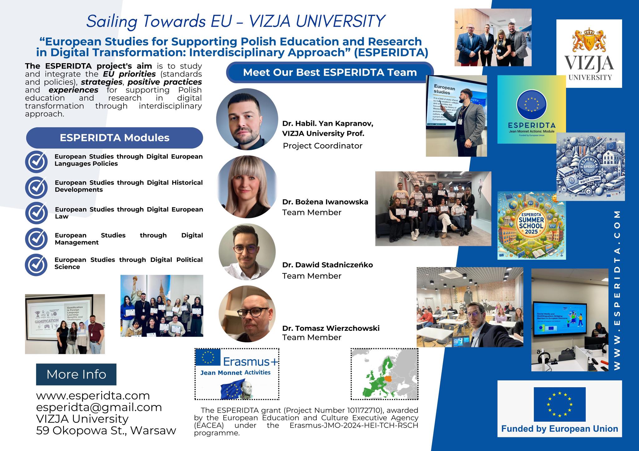 Image for 📢 ESPERIDTA at the European Science Fair in Kraków! 🇵🇱🇪🇺🧠